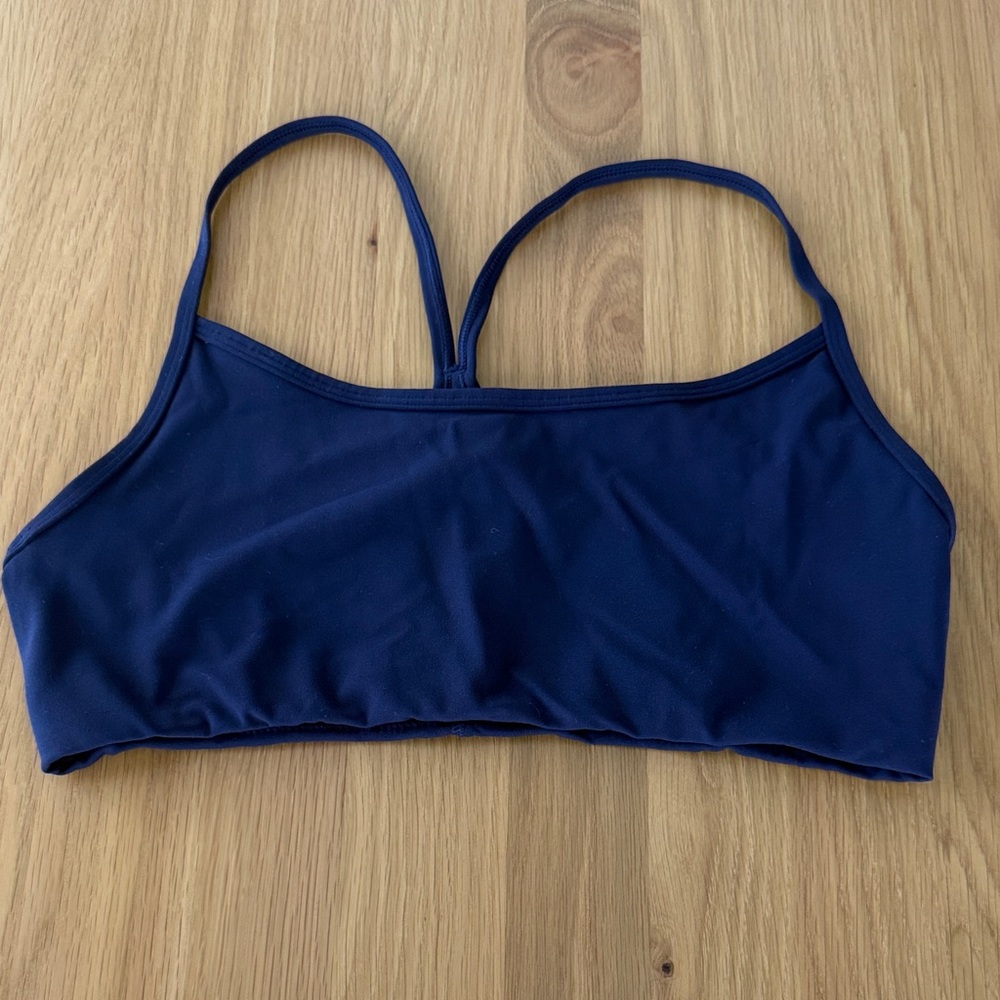 Vouri All the Feels bra, in Jet blue, size L, worn once